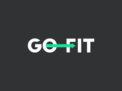 Go Fit Logo fitness logo