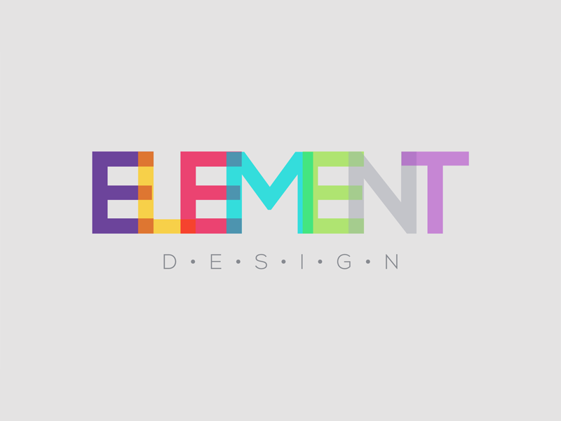 Element Design logo design new
