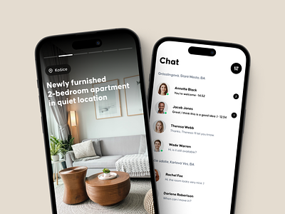 Find shared housing | App Concept apartment app app design clean clean design design figma flatmates house interface living mobile app real estate rent roommates share ui user experience user interface ux
