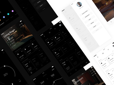 Smart Home app ios mobile smarthome ui ux
