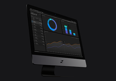 Analytics for Kattana app analytics app charts crypto dekstop app design finance fintech graphs simple terminal trading ui ux