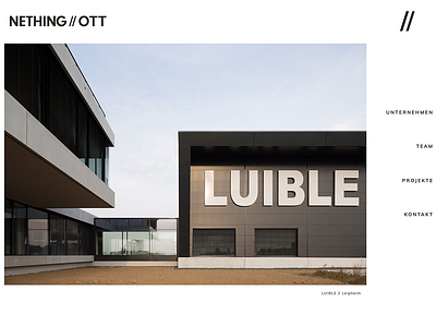 NETHING//OTT Website Project