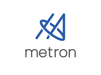 Metron app branding central coast equestrian horse logo m tech visual identity