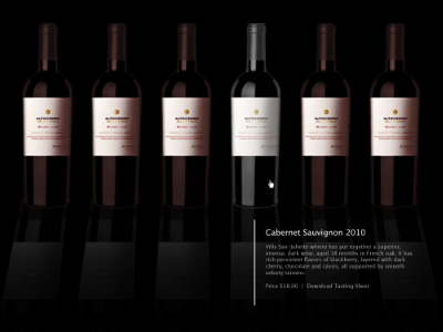 Villa San-Juliette Vineyard and Winery alcohol beverage paso-robles wine concept web winery ca california design menu ux vineyard web-design american-idol cheers