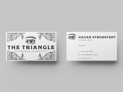 The Triangle Cocktail Lounge art branding clean design flat identity illustration illustrator lettering logo minimal type typography vector