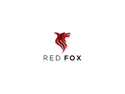 Red Fox Logo | For Sale abstract animal logo brandcrowd business fox fox logo logo media media logo red sale