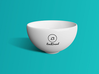 Free Bowl Logo Mockup | PSD File bowl bowl mockup branding creative food free bowl mockups free logo mockups free mockups logo logo mockups mockup