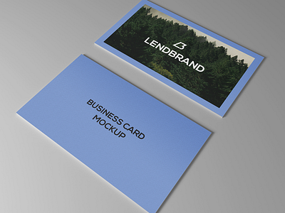 Free Business Card PSD Mockup Vol 3