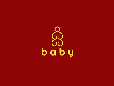 Baby Logo Design | For Sale baby baby logo brandcrowd kids kids logo logo logo design sale yellow