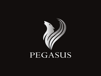 Pegasus Logo Design fly freepik horse logo design pegasus silver steel vector logo