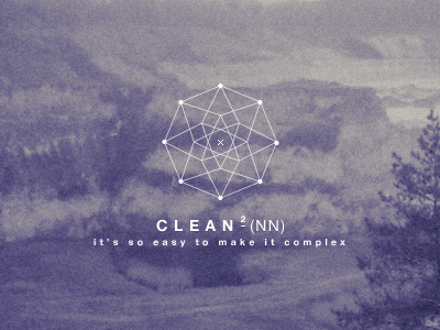 cleannn blog clean coming soon logo typography