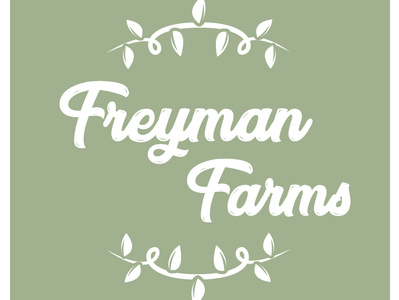 Freyman Farms Identity logo brand identity brand design branding