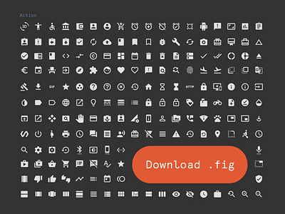 Download Figma Material Icons (.fig) download figma figmadesign icon icons material design material icons