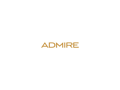 ADMIRE app branding design icon illustration illustrator logo minimal typography ui