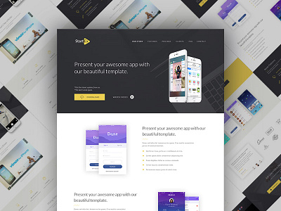 App Landing Page