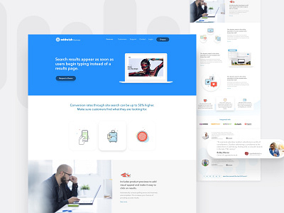 Addwish Business Landing Page