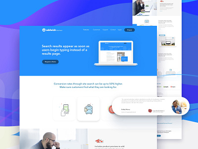 Addwish | Website Redesign clean design colorful website designer designer for website rebrand rethink visual designer website redesign