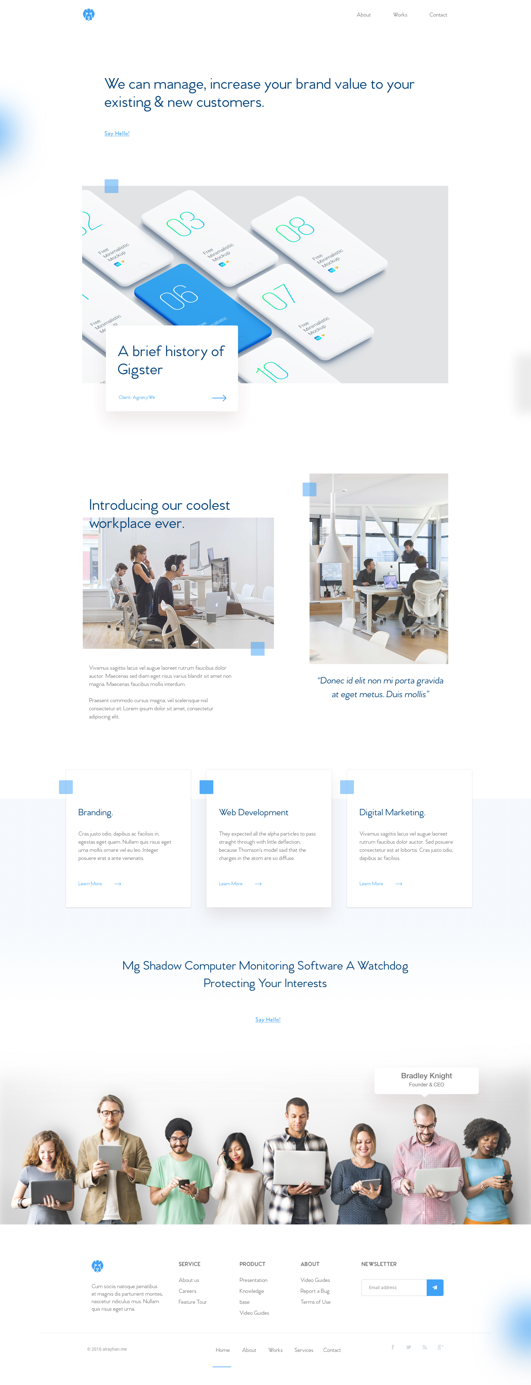 Dribbble - agency-homepage-design.jpg by Shekh Al Raihan