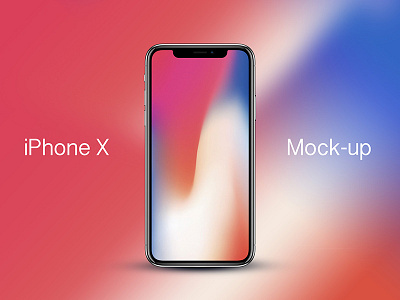 iPhone X Mock-up free iphone x mockup psd