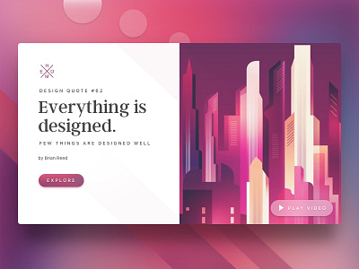 Everything Is Designed | Website Header