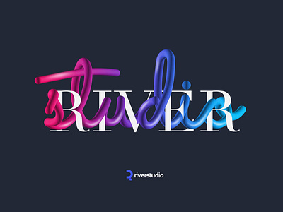 Riverstudio branding design hamed nikgoo illustration iran logo nikgoo poster poster art poster design river studio typography vector ایران