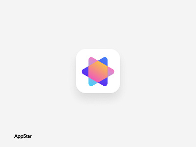 AppStar app branding design hamed nikgoo icon illustration iran logo nikgoo ایران
