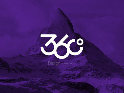360° (Logo Design) 360 branding circle hamed nikgoo icon logo nikgoo