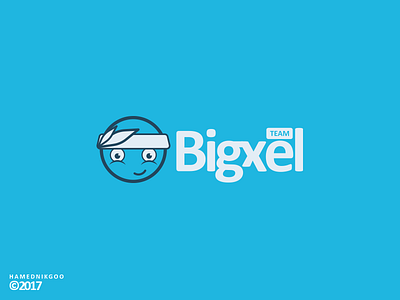 Bigxel animation experience group hamed nikgoo illustration interface iran logo nikgoo team