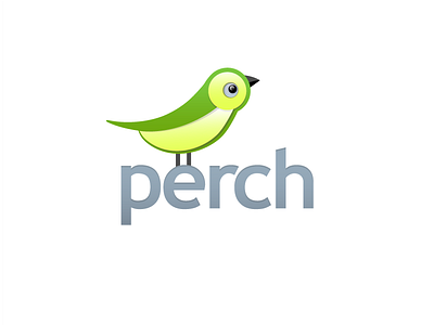 Perch bird logo