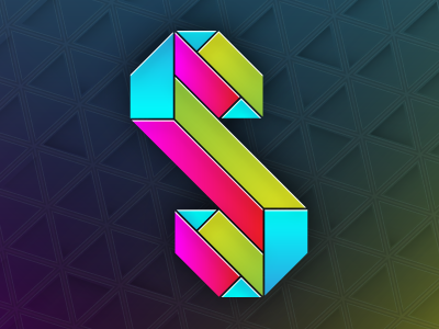 S2 bright identity logo neo 90s s