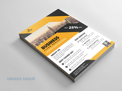 Business Flyer branding business corporate flyer graphic design print promotion template