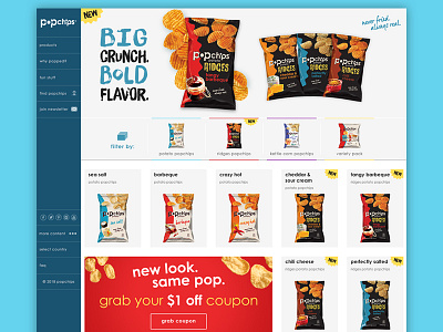 Popchips Product Page