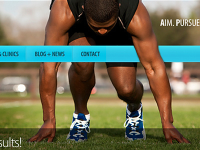 Home Page blue fitness home page myriad pro condensed