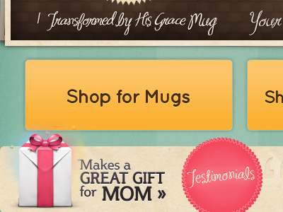 Mug Shot gifts mug pink redesign website