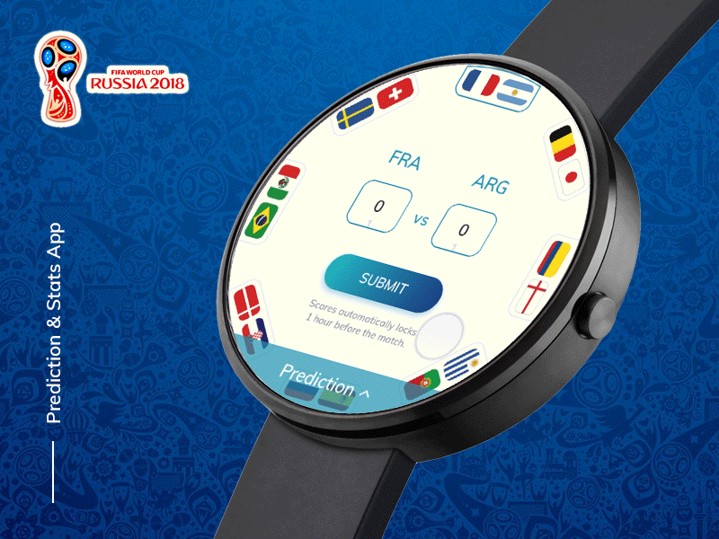 FIFA Prediction App for Smartwatch