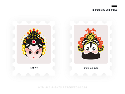 Peking opera illustration