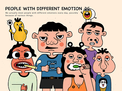People With Different Emotions