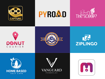 Logo Design Collection branding cmyk color design logo logo design logodesign logodesigns logodesinger logos logos for sale logos idea logos logofolio geometric logosai logoset logosketch logotype print ready