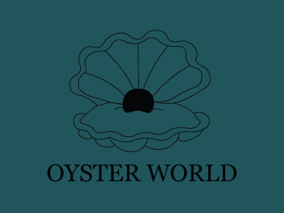 Oyster World - Logo graphic design logo