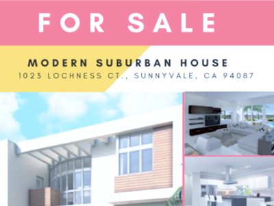 Open House Flyer - Modern Suburban