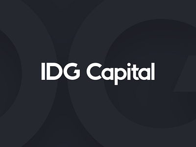 IDG Capital branding idg logo tuyi vi