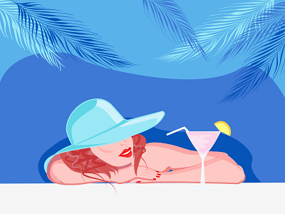 Summer goals vol 2! art girl girlyart graphicdesign graphicillustation illustration summer summergirl summerillustration