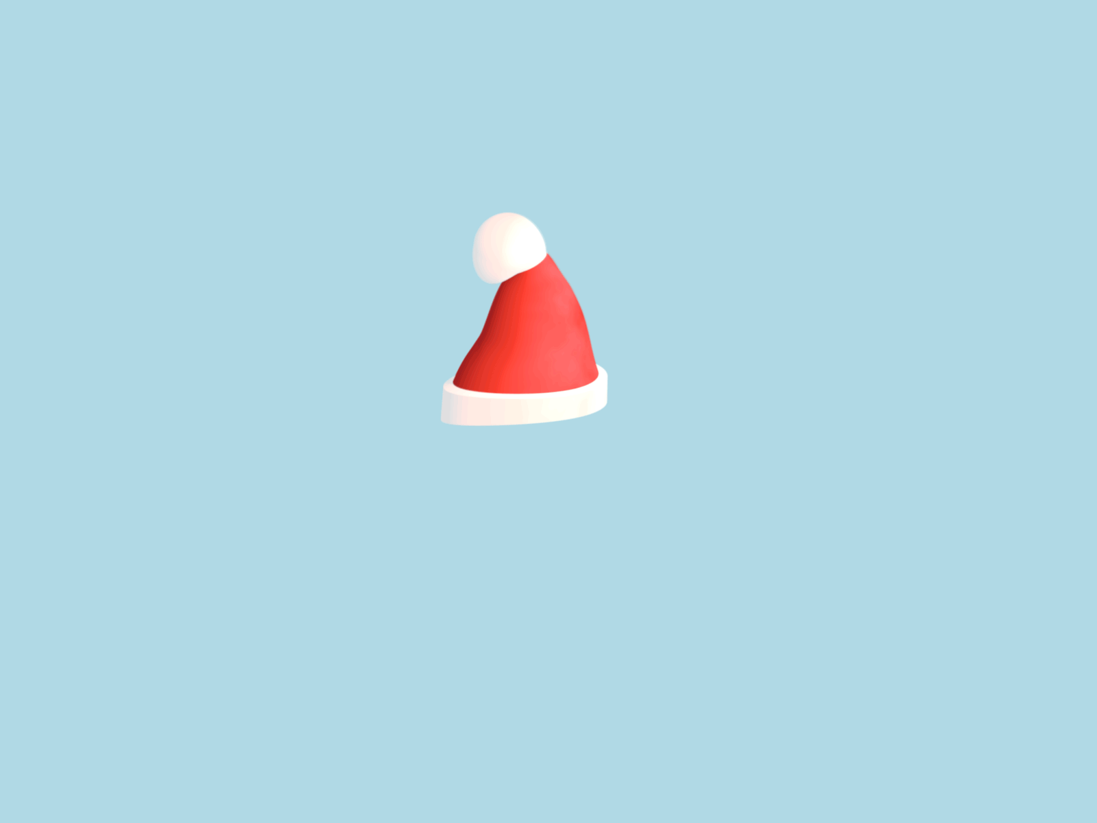 Santa is Swinging V.2 aftereffects c4d christmas hat loading loading icon santa ux