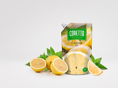 Coretto Mayo design fmcg mayo package packaging product simple