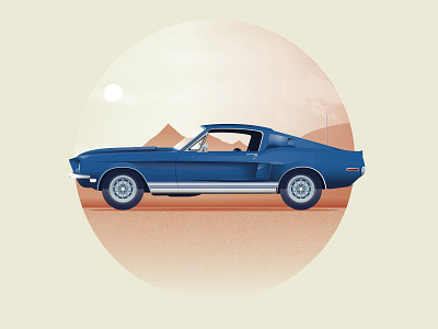 Mustang car classic classic sports car ford ford mustang mustang sports car texture vector vehicle