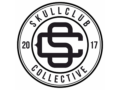 Skullclub Logo 2017 2017 badge logo monogram skullclub