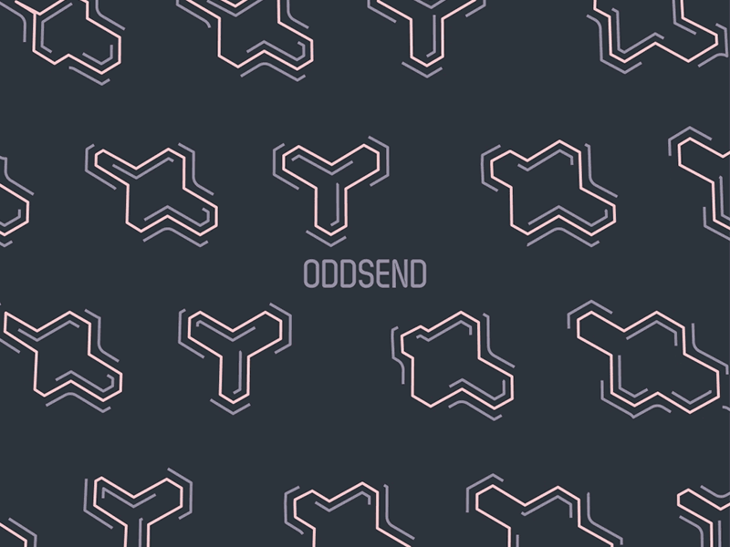 Oddsend "high sea horizon" art design geometric graphic line mograph motion music octagon oddsend synthwave