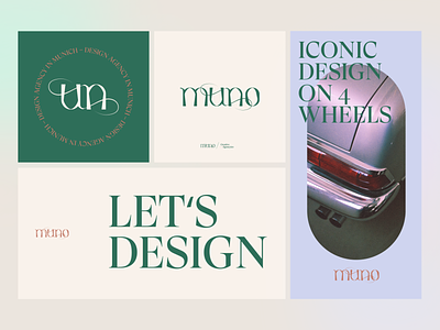 muno - typographic experiment decorative experimental font logo logodesign muno palindrome typography
