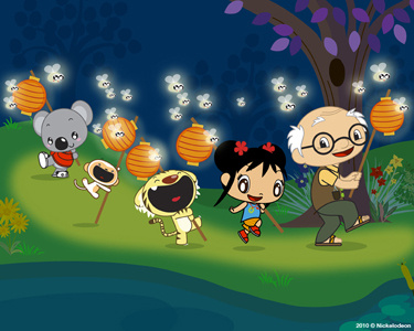 Ni Hao, Kai-lan Lantern Festival animation art animation character designer chinese art cute illustrations illustrator lanterns martin hsu ni hao kailan nick jr nickelodeon vector art