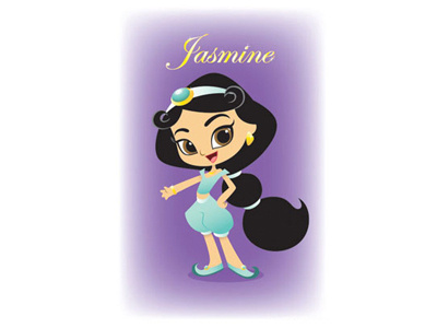 Disney Jasmine Character Design